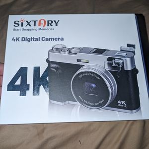 Sixtary 4k digital camera and video recorder
